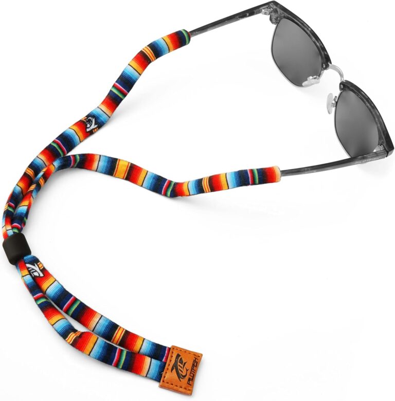 Pilotfish Premium Cotton Eyewear Retainer | Soft Sunglass Strap Holder for Active Lifestyles