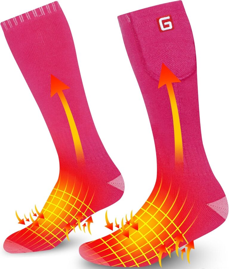 Electric Heated Socks for Teens | Rechargeable Battery Powered Heated Socks for High School & Outdoor Activities