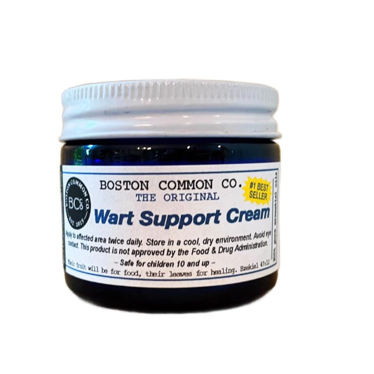 Boston Common Co Molluscum Support Cream | All-Natural Relief for Molluscum Rash & Skin