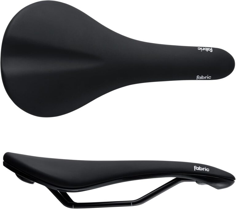 Fabric Shallow Comfortable Bike Saddle: Waterproof, Flexible Base & Soft Foam for All-Day Riding
